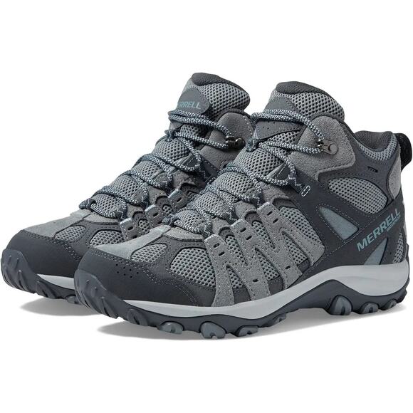 Merrell Womens Accentor 3 Mid Hiking Boots US 10.5 Brindle GTX Waterproof NWOB - Picture 1 of 12